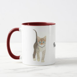 Purrfecte Tabby Poes Mok