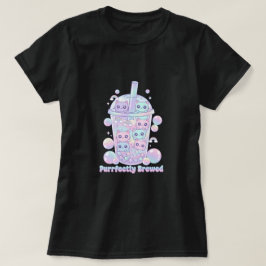 Purrfectly Brewed T-shirt