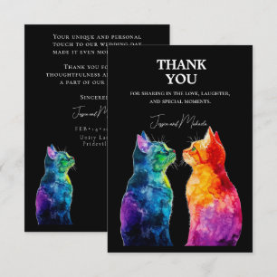 🌈 Purrfectly Jouw: Purrfectly Bedankkaart
