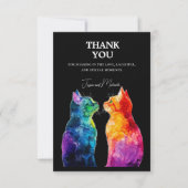 🌈 Purrfectly Yours: Purrfectly Bedankkaart (Voorkant)