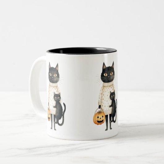Purrffect Halloween MUG (Devant gauche)