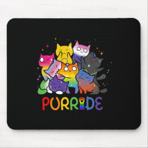 Purride Cat Pride Ally LHBT Rainbow Dierenvrienden Muismat