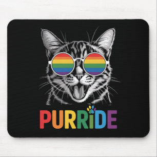 Purride Kat HBT Regenboog LGBTQ Bondgenoot Trots Muismat