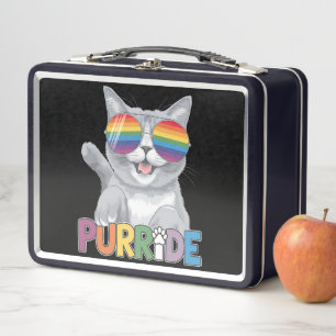 Purride Kat Zonnebril Gay Pride Regenboog LGBTQ