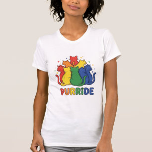 Purride Regenwolk Kat Vintage Vector Design_1 T-shirt