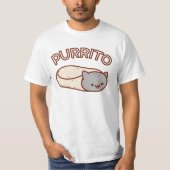 PURRITO Cat Burrito T-SHIRT (Devant)