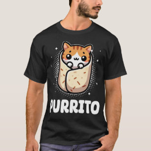 Purrito Cat Burrito T-shirt