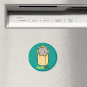 Purrito Kitty Cat Burrito Magneet (Insitu (Vaatwasser))