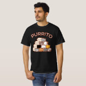 PURRITO PYRAMID Chat Burrito T-SHIRT (Devant entier)