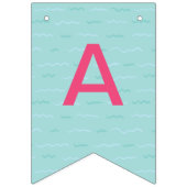 PurrMaid Sirène Kitty Anniversaire Drapeaux de Bun (Troisième drapeau)