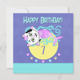 Purrmaid uitnodiging