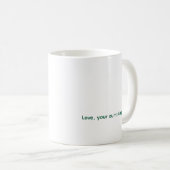 Purrparing for Baby Cute Avocado Cat Pregnancy Mug (Devant droit)
