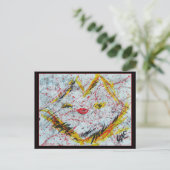 Purrz ma carte postale logo de galerie (Debout devant)