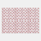 Purse Design Wrapping papier set van 3 Inpakpapier Vel (Voorkant 3)