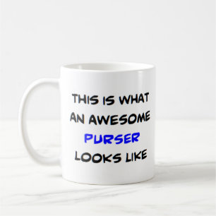 purser, geweldige koffiemok