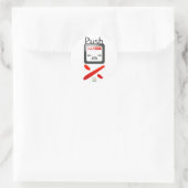 Push A'dam sticker (Tas)