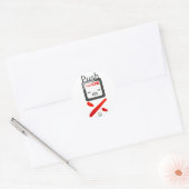 Push A'dam sticker (Envelop)