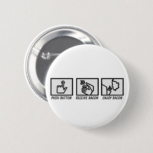 Push Button Bacon (Voorkant /achterkant)