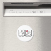 Push Button, Receive Bacon - Bacon Dispenser Magneet (Insitu (Vaatwasser))