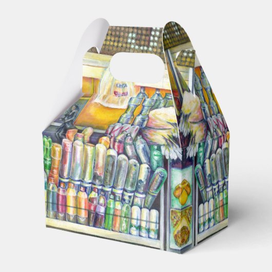 Pushcart Paradise Bedankdoosjes (Voorkant Zijde)