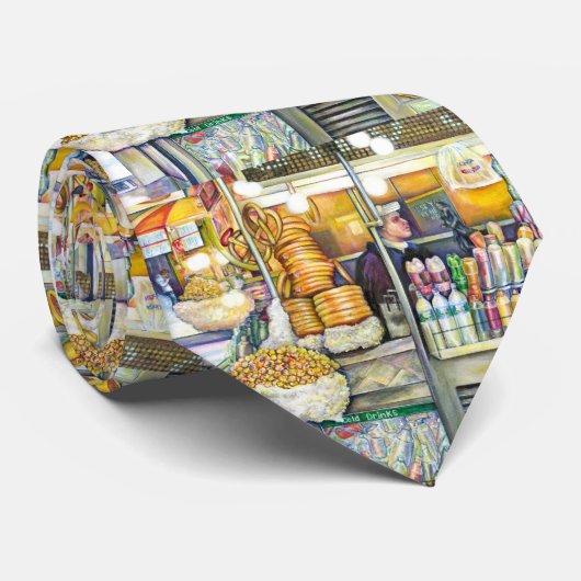 Pushcart Paradise Stropdas (Opgerold)