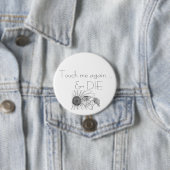 Pushin' Daisies Ronde Button 7,6 Cm (In situ)