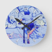 Pushin' It - Stunt Scooter Rider Ronde Klok (Voorkant)