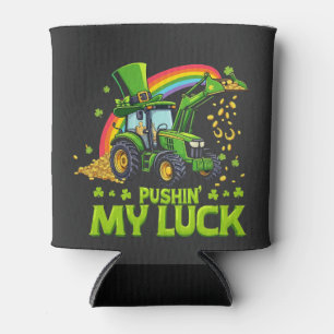 Pushing My Luck Grappige graafmachine St Patrick's Blikjeskoeler