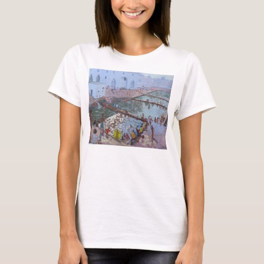 Pushkar ghats Rajasthan T-shirt (Voorkant)