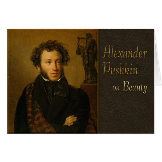 Pushkin op Beauty CC0338 Poetry (Voorkant Horizontaal)