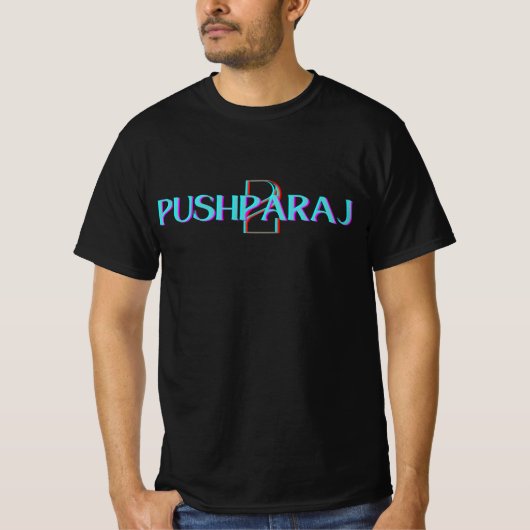 Pushparaj 2 - T-shirt graphique gras et élégant (Devant)