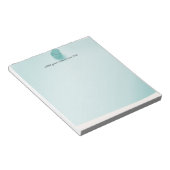 Pushpin Thumbtack Blauw  Notitieblok (Schuin)