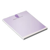 Pushpin Thumbtack Paarse  Notitieblok (Schuin)