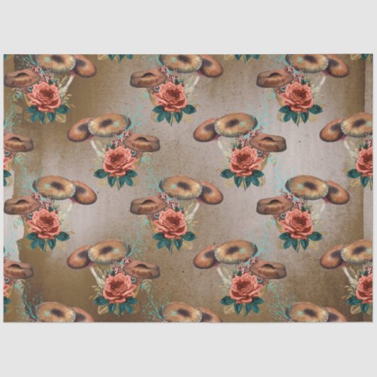 Pushroom Ephemera Design Series #6 Tissuepapier (Voorkant)