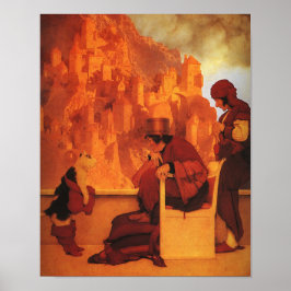 Puss in Boots, Maxfield Parrish Poster