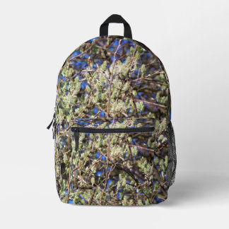 PUSSY WILLOW BEDRUKTE RUGZAK