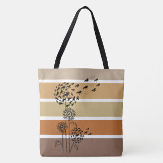 Pusteblume mit Tölter u. Tölter Tasche Draagtas