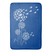 Pusteblume mit Töltern Badematte Badmat (Voorkant Verticaal)