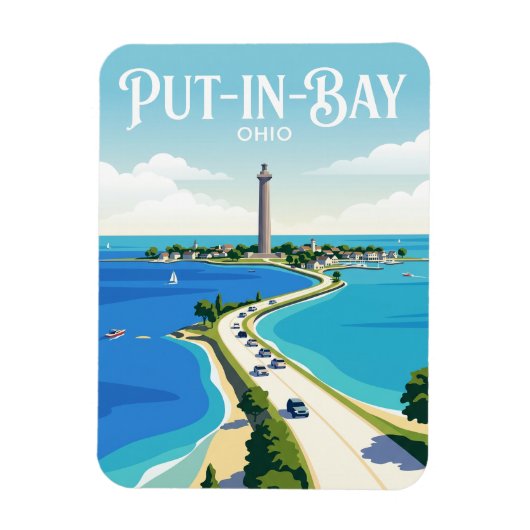 Put-in-Bay VS Magneet (Verticaal)