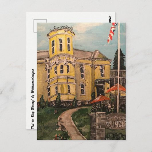 "Put-in-Bay Winery at South Bass Island" Briefkaar Briefkaart