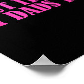 Put It On My Dads Tab Funny Quote  Poster (Hoek)