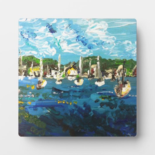 Put-n-Bay Lake Erie Island Painting #1 Fotoplaat (Voorkant)