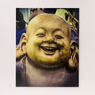 Put on a Happy Face - Buddha - 16x20 - 520 pc Legpuzzel