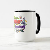 Put the ‘MAD’ in Mad Scientist – Funny Science Mug (Devant droit)