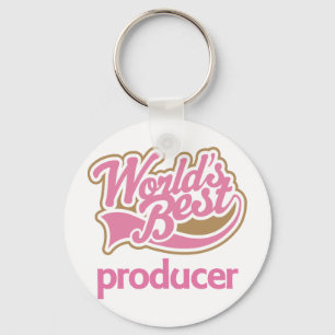 Pute roze werelden Beste producent Sleutelhanger