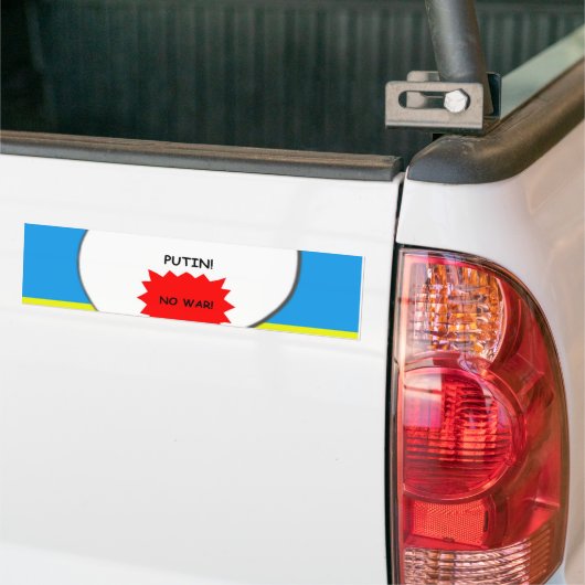 PUTIN! Bumpersticker (Op Truck)