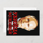 Putin MOORDENAAR Feestdagenkaart (Voorkant / Achterkant)