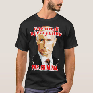PUTIN: OORLOGSMRIMINAAL #2 T-SHIRT