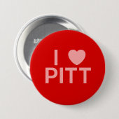 Putknop voor I-hart Ronde Button 7,6 Cm (Voorkant /achterkant)