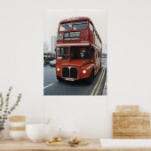 PUTNEY GEMEENSCHAPPELIJKE BUS POSTER (Keuken)